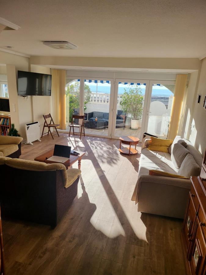 Casa Primera Linea Playa Tamarit Santa Pola Dış mekan fotoğraf