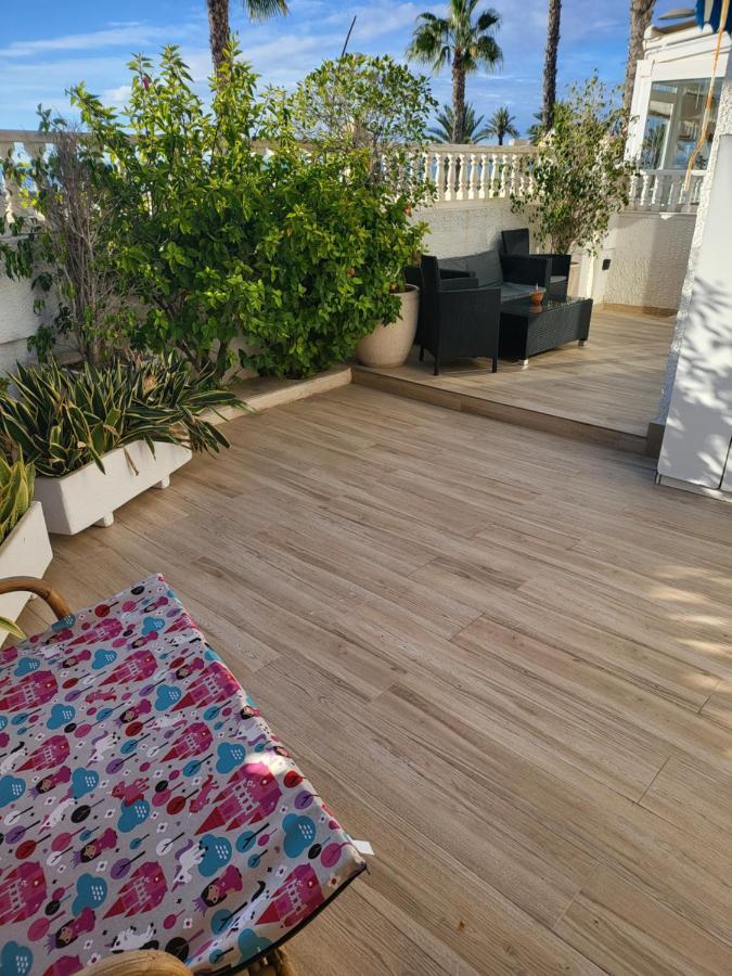 Casa Primera Linea Playa Tamarit Santa Pola Dış mekan fotoğraf